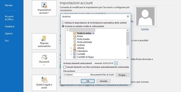 Archivio Outlook