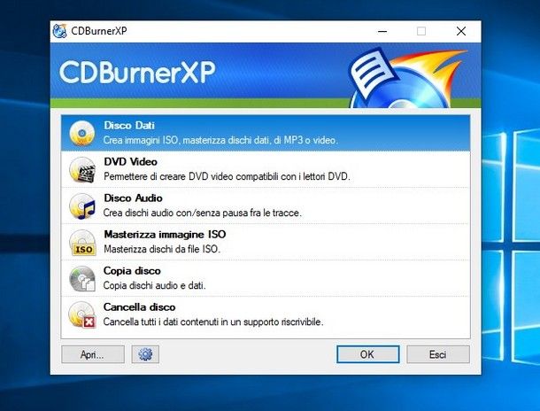 Programmi per masterizzare DVD superiori a 4.7 GB - CDBurnerXP