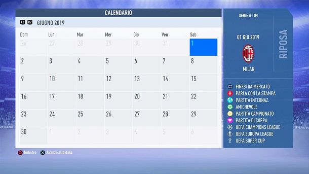 Calendario FIFA