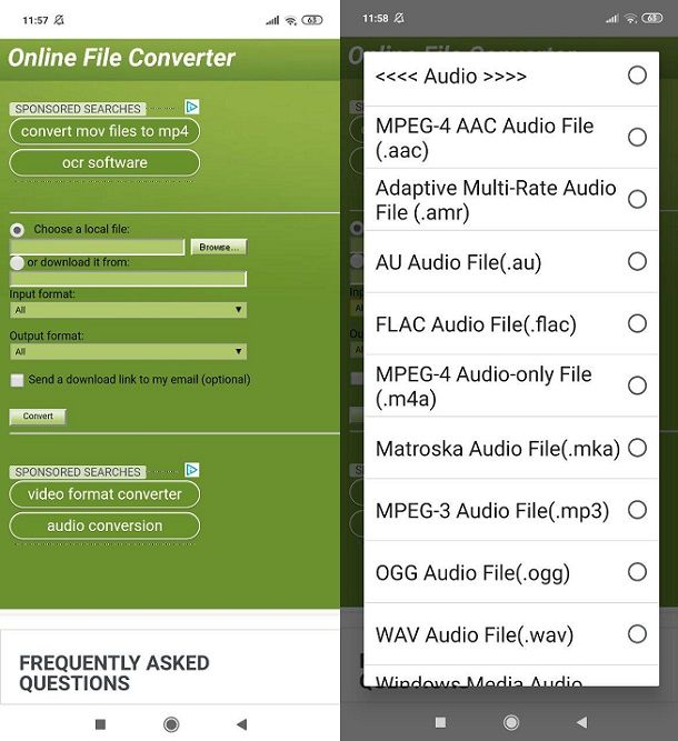 Convert Files Android