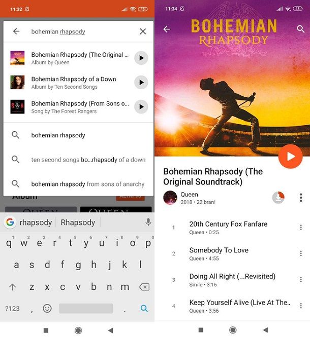 Google Play Music Android