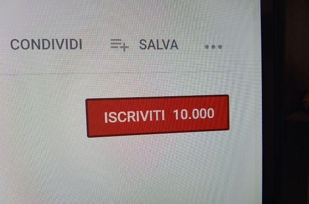 Iscriviti YouTube