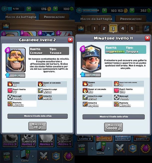 Minatore leggendario Clash Royale