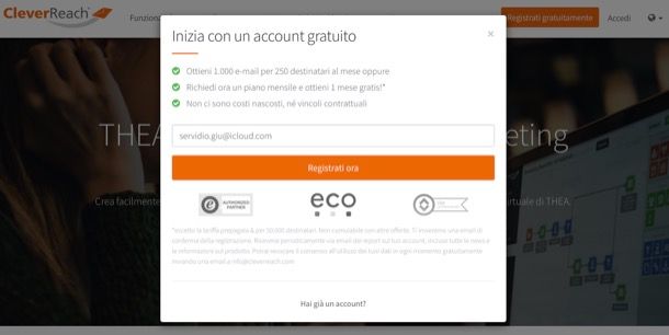 come funziona Cleverreach