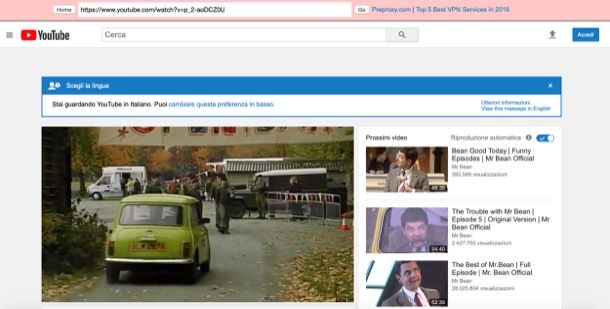 YouTube PreProxy
