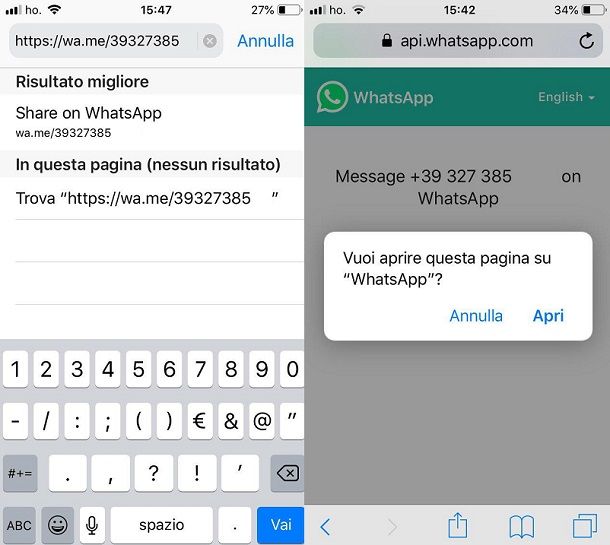WhatsApp iPhone