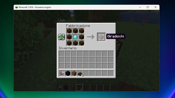 Giradischi Minecraft