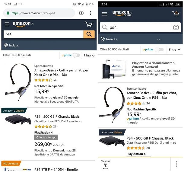 Come pagare su Amazon Prime