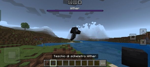 Come evocare il Wither su Minecraft Bedrock