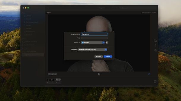 Foto macOS Programmi per fare video