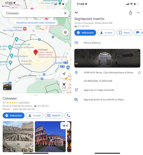 Come trovare le coordinate su Google Maps