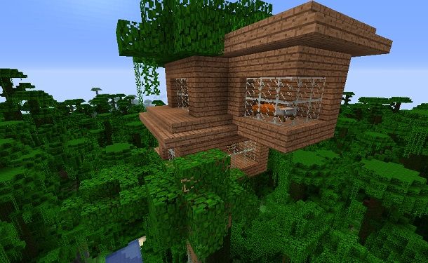Casa sull'albero Minecraft