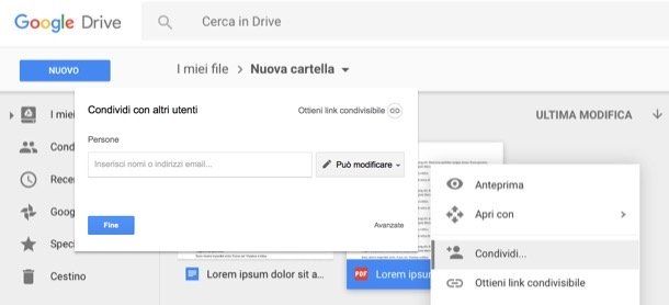 Come funziona il cloud di Google (Google Drive)