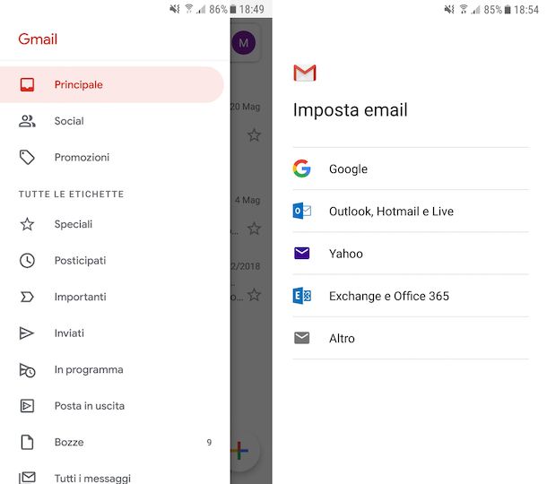 App Gmail Android