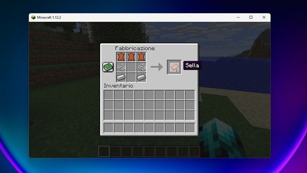Creare sella Minecraft Java mod