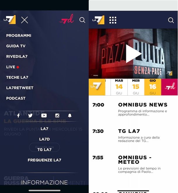 App La7