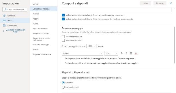 Come ingrandire i caratteri della posta elettronica Outlook