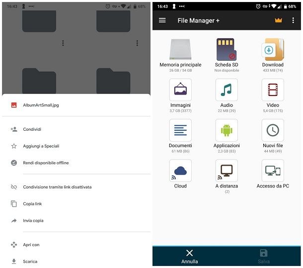 Come recuperare file da Google Drive per smartphone e tablet Android