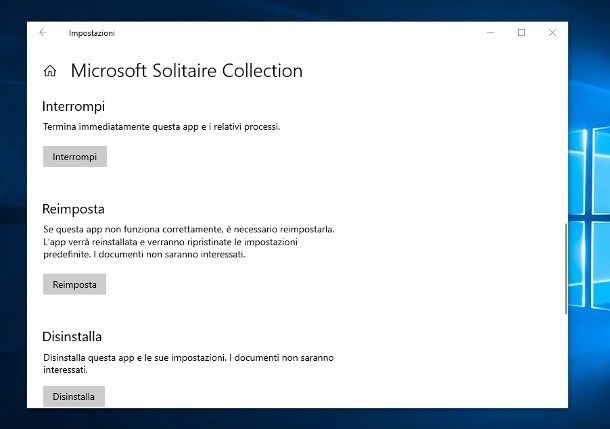 Come sbloccare app Windows 10