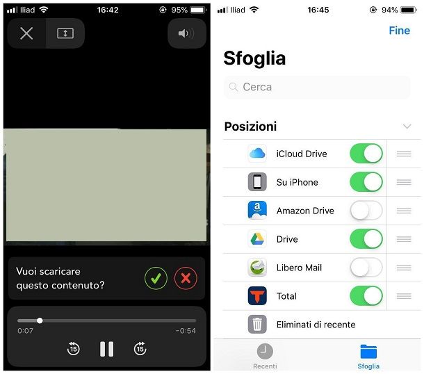 Come salvare video su iPhone da Facebook