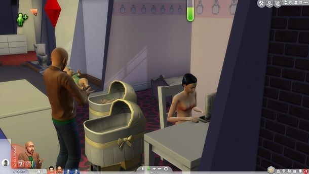 Come avere due gemelli su The Sims 4