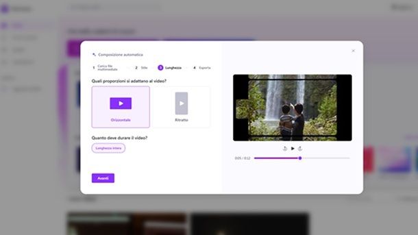 Microsoft Clipchamp composizione automatica intelligenza artificiale