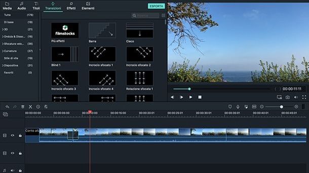 Altri programmi editing video Wondershare Filmora