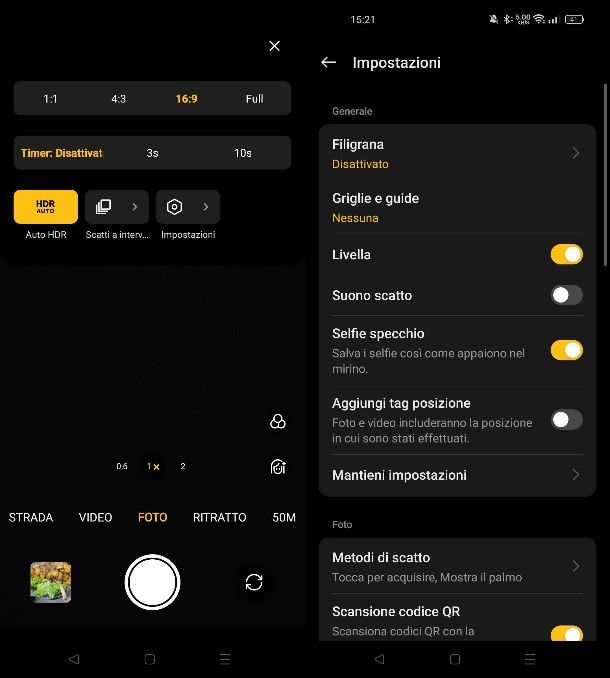 Come togliere il suono della fotocamera del telefono