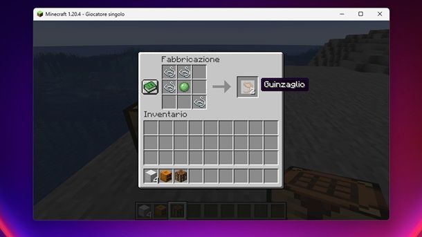 Creare un guinzaglio su Minecraft