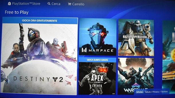 Come scaricare giochi gratis a pagamento PS4