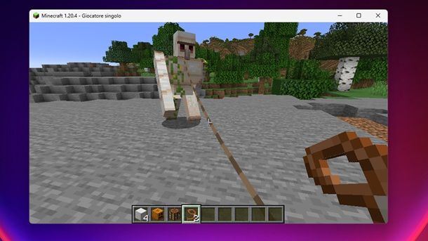 Come addomesticare un golem su Minecraft