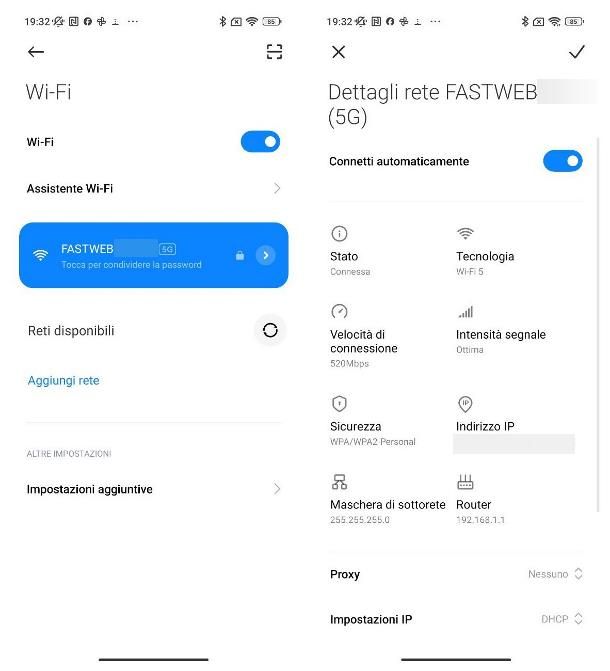 Come scollegare un dispositivo dal WiFi