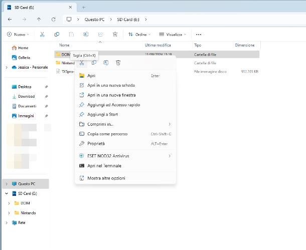 Come trasferire i dati da scheda SD a PC