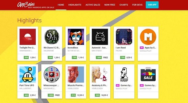 AppSales Android