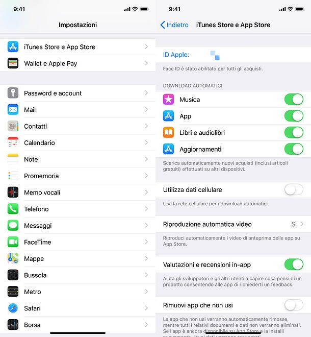Blocco aggiornamento app iPhone