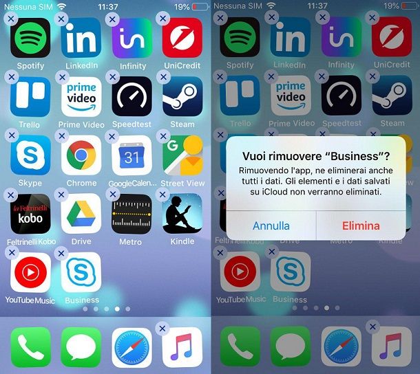 Come disinstallare Skype for Business iOS