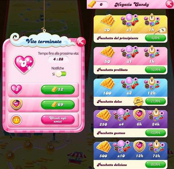 Come sbloccare livelli velocemente Candy Crush Saga