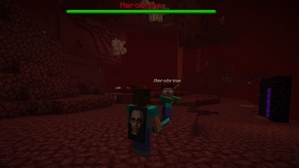 Come spawnare Herobrine Minecraft