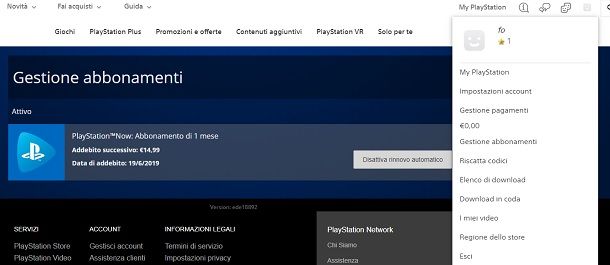 Disdire PlayStation Now PC