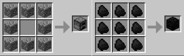Fornace Blocco di carbone Minecraft