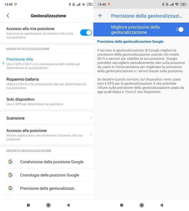 Precisione Alta Geolocalizzazione