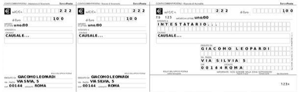 Bollettino postale