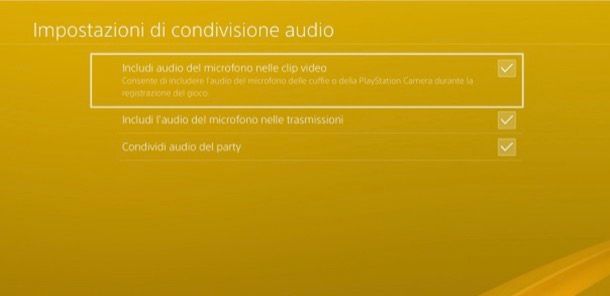 PS4 audio