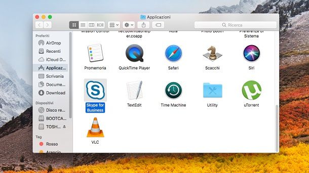 Skype for Business macOS