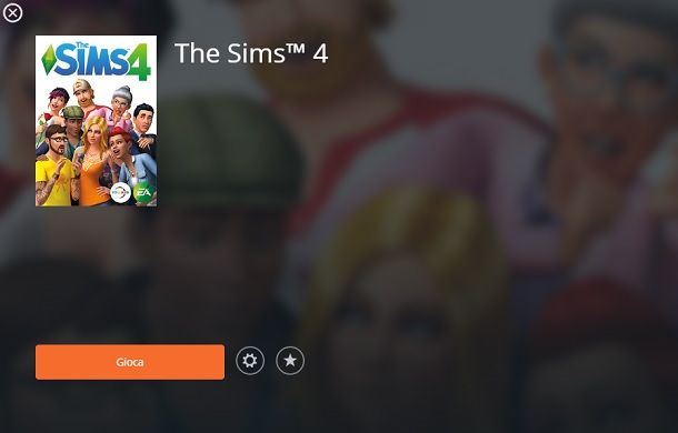 The Sims 4 Gioca Origin