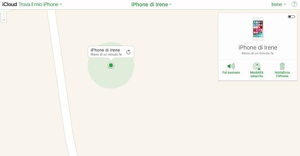 Trova il mio iPhone