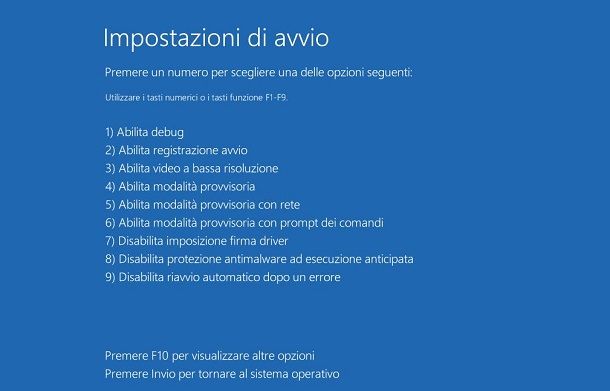 Windows 10 installazione driver senza firma