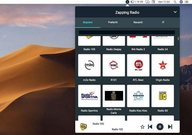Zapping Radio macOS