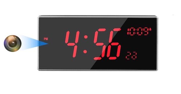 Sveglia con telecamera spia
