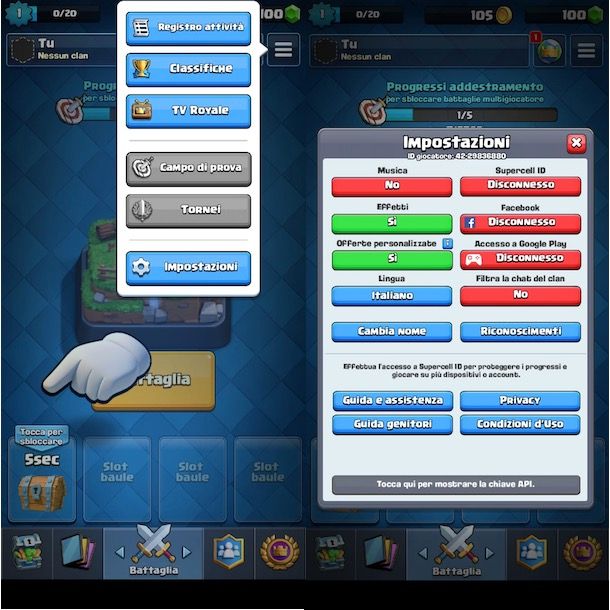 Clash Royale Supercell ID